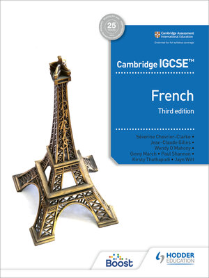 cover image of Cambridge IGCSE<sup>TM</sup> French Student Book